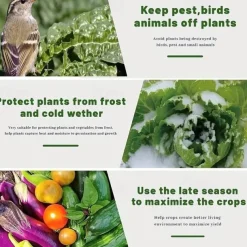 Plant Covers Freeze Protection Frost Blanket For Plants Tree Blanket Cover Frost Cover For Animal Protection
