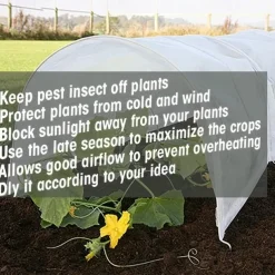 Plant Covers Freeze Protection Frost Blanket For Plants Tree Blanket Cover Frost Cover For Animal Protection