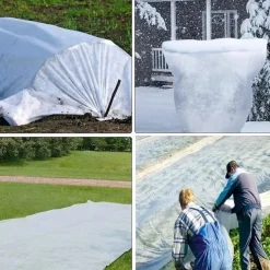 Plant Covers Freeze Protection Frost Blanket For Plants Tree Blanket Cover Frost Cover For Animal Protection