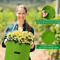 Plant Grow Bags Home Garden Potato Pot Greenhouse Vegetable Growing Bags Moisturizing Jardin Vertical Garden Bag Tools