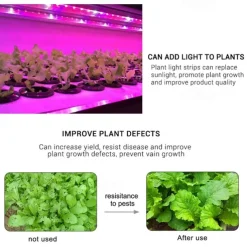 Plant Grow Light LED Strip USB Full Spectrum DC 5V 0.5-3m Phyto Lamp for Vegetable Flower Seedling Grow Tent Box Waterproof