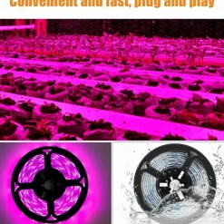 Plant Grow Light LED Strip USB Full Spectrum DC 5V 0.5-3m Phyto Lamp for Vegetable Flower Seedling Grow Tent Box Waterproof