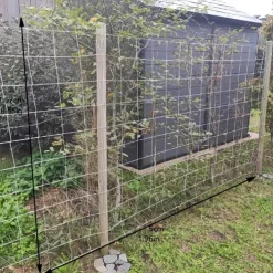 Plant Trellis Netting, Heavy-Duty Polyester Grow Net, Garden Trellis Netting with Square Mesh for Climbing Plants, Vegetables, Fruits, and Flowers