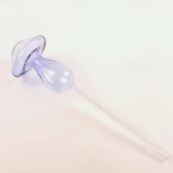 Plant Watering Spike Glass Mushroom Shape Plant Automatic Watering Bulb,for Vacation Potted Plant Watering