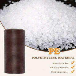 Plastic Downspout Extension - Durable and Flexible Rainwater Drainage Solution with Round Connector for Seamless Piping System Extension, 1pc/2pcs Piece for Home and Garden Use