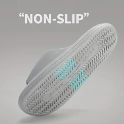 Plush Comfort Indoor Slides Slippers Featherweight Non-Slip Solid Colors for Home Bath Use