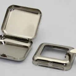 Pocket Ashtray Portable New Silver Tinplate Lightweight Personality Creative Fashion Ashtray Outdoor Travel Quality Tide