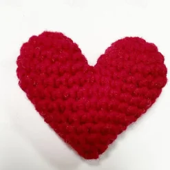 Pocket Hug Heart, Handmade Cute Crocheted Pocket Hug Good Luck Gifts Heart Pocket for Birthday Wedding Valentines
