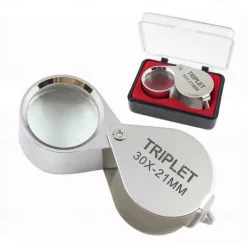 Pocket Jewellers Glass Magnifying Magnifier Jewelry Loupe