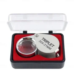 Pocket Jewellers Glass Magnifying Magnifier Jewelry Loupe