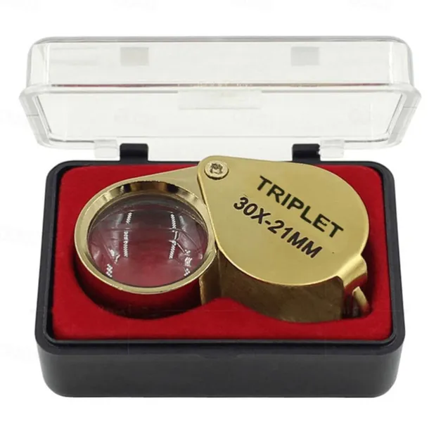 Pocket Jewellers Glass Magnifying Magnifier Jewelry Loupe
