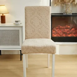 Polar Fleece Dining Chair Covers - Stretch, Removable & Washable