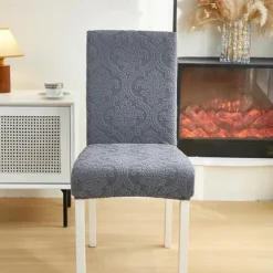 Polar Fleece Dining Chair Covers - Stretch, Removable & Washable