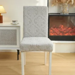 Polar Fleece Dining Chair Covers - Stretch, Removable & Washable