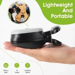 Pooper Scooper, Expandable Pet Poop Picker, Portable Dog Pooper Scooper for Small and Large Dogs, Waste Bag Storage Compartment