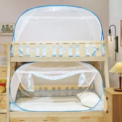 Portable Anti-Mosquito Camping Tent with Hand-Throw Net Lightweight & Durable Polyester Fabric for Outdoor Adventures Large Size Foldable Outdoor Mosquito Net Portable Outdoor