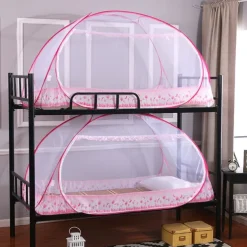 Portable Anti-Mosquito Camping Tent with Hand-Throw Net Lightweight & Durable Polyester Fabric for Outdoor Adventures Large Size Foldable Outdoor Mosquito Net Portable Outdoor