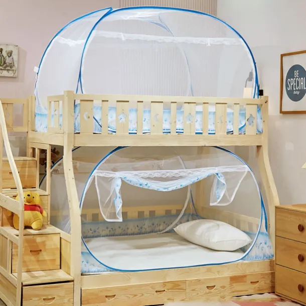 Portable Anti-Mosquito Camping Tent with Hand-Throw Net Lightweight & Durable Polyester Fabric for Outdoor Adventures Large Size Foldable Outdoor Mosquito Net Portable Outdoor