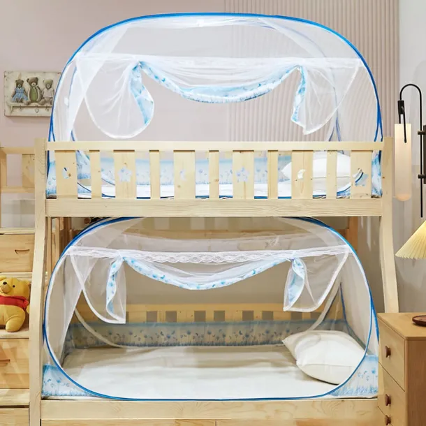 Portable Anti-Mosquito Camping Tent with Hand-Throw Net Lightweight & Durable Polyester Fabric for Outdoor Adventures Large Size Foldable Outdoor Mosquito Net Portable Outdoor