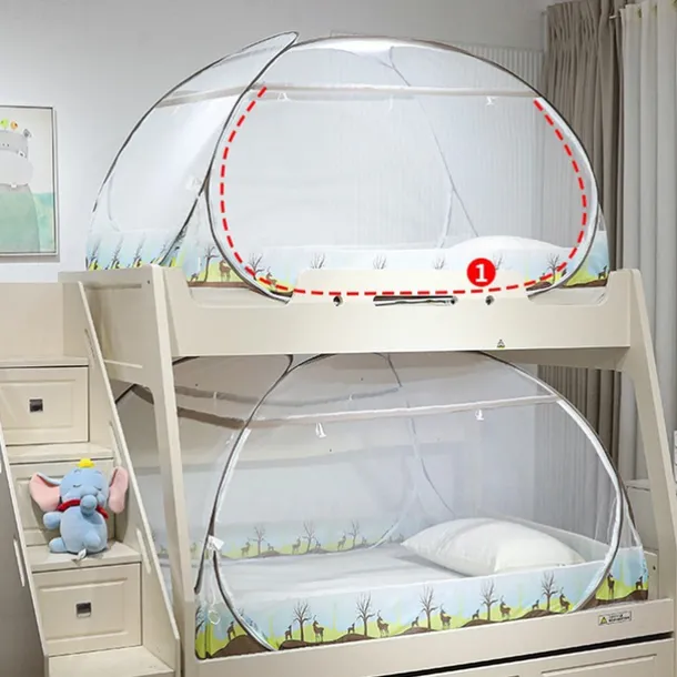 Portable Anti-Mosquito Camping Tent with Hand-Throw Net Lightweight & Durable Polyester Fabric for Outdoor Adventures Large Size Foldable Outdoor Mosquito Net Portable Outdoor