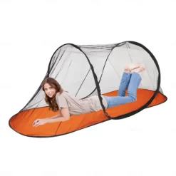 Portable Anti-Mosquito Camping Tent with Hand-Throw Net Lightweight & Durable Polyester Fabric for Outdoor Adventures Large Size Foldable Outdoor Mosquito Net Portable Outdoor