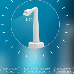 Portable Bidet Sprayer EVA Bottle 300/400/600 ml Detachable Nozzle Head with Case, Travel Handheld Large Bottle for Toilet Bathroom Shattaf Hand Spray