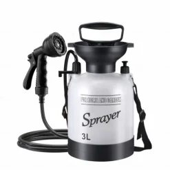 Portable Camping Shower, 10 Spray Modes, Insulated Pressure Sprayer, Warm Water Outdoor Shower for Hiking, Beach, Pet Washing