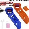 Portable Drill Bit Sharpener Corundum Resisting Drill Polishing Corundum Grinding Wheel Tool Grinder Wheel Tool 2.0-12.5mm Drill Bits