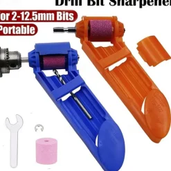 Portable Drill Bit Sharpener Corundum Resisting Drill Polishing Corundum Grinding Wheel Tool Grinder Wheel Tool 2.0-12.5mm Drill Bits