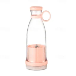 Portable Juicer, Mini Electric Fruit Blender, Rechargeable Juice Maker, Compact Shake Cup for Smoothies & Juices