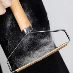 Portable Lint Remover Clothes Fuzz Fabric Shaver Brush Tool Power-Free Fluff Removing Roller for Sweater Woven Coat