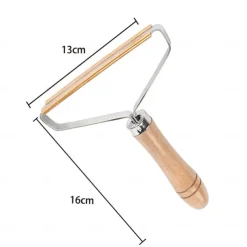 Portable Lint Remover Clothes Fuzz Fabric Shaver Brush Tool Power-Free Fluff Removing Roller for Sweater Woven Coat