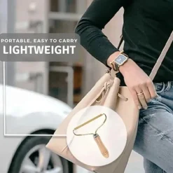 Portable Lint Remover Clothes Fuzz Fabric Shaver Brush Tool Power-Free Fluff Removing Roller for Sweater Woven Coat