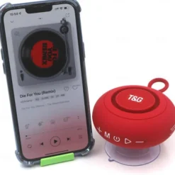 Portable Mini Bluetooth Speaker Portable Suction Cup Fixed Wireless Small Sound,TF Card, FM Radio, TWS Sound Bluetooth Outdoor Carry Riding Sports Hanging Bag