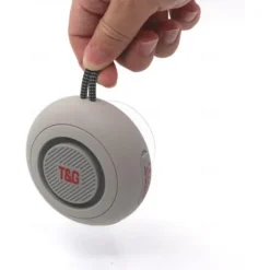 Portable Mini Bluetooth Speaker Portable Suction Cup Fixed Wireless Small Sound,TF Card, FM Radio, TWS Sound Bluetooth Outdoor Carry Riding Sports Hanging Bag