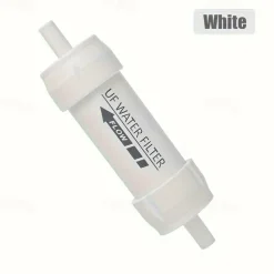 Portable Outdoor Survival Water Filter Straw for Camping, Hiking, and Wilderness Purification 1PCS