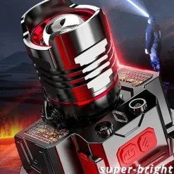 Portable USB Rechargeable Sensor Headlamp - Super Bright Waterproof Zoom Fishing Torch Head Light for Outdoor Camping Light