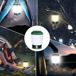Portable USB Rechargeable Camping Light - Outdoor Waterproof Multi-Function LED Hanging Emergency Light