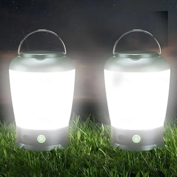 Portable USB Rechargeable Camping Light - Outdoor Waterproof Multi-Function LED Hanging Emergency Light