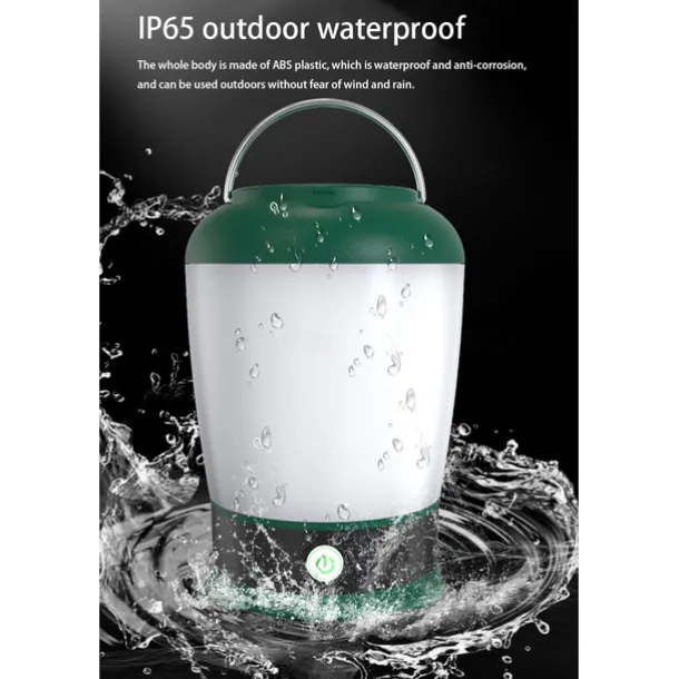 Portable USB Rechargeable Camping Light - Outdoor Waterproof Multi-Function LED Hanging Emergency Light