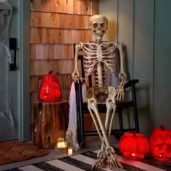 Poseable HALLOWEEN Life Size Decay Skeleton Human Prop Anatomy Quick Ship