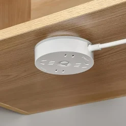 Power Strip Holder Fixator, No Hole Plug-in Wall Socket Sticker Fixer, Loading 10Kg/22lb Maximum, For Desk, Wall, WiFi Router, Remote Control, Paper Towel Box