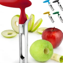 Premium Apple Corer, Durable Stainless Steel Apple Corer Remover For Pears, Bell Peppers, Honeycrisp, Gala And Pink Lady Apples, Kitchen Gadgets