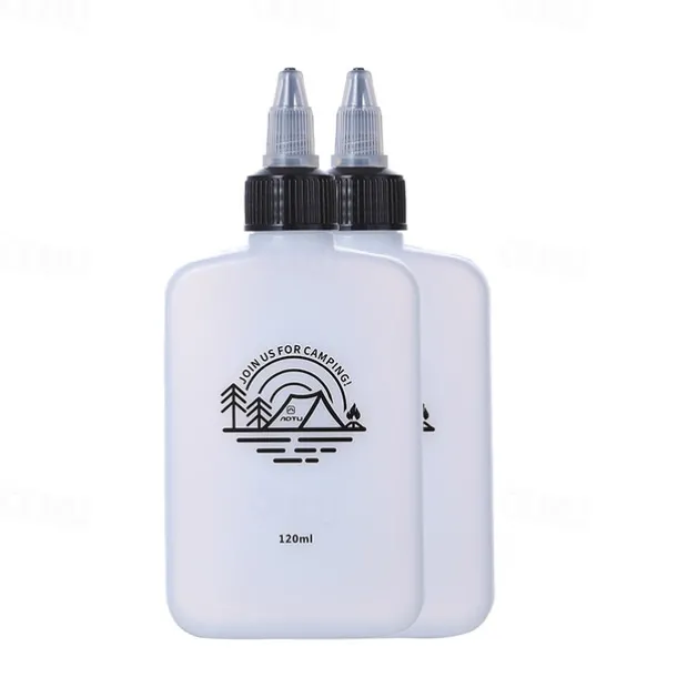 Premium Outdoor Oil Bottle for Camping, BBQ & Hiking - Leakproof, Portable & Durable, 120ml Stainless Steel Container