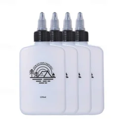 Premium Outdoor Oil Bottle for Camping, BBQ & Hiking - Leakproof, Portable & Durable, 120ml Stainless Steel Container