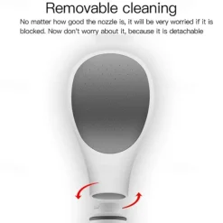 Pressurized Shower Head with Handheld, Beauty Skin Purification High Flow High Pressure Shower Head