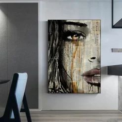 Print Rolled Canvas Prints - People Modern Art Prints