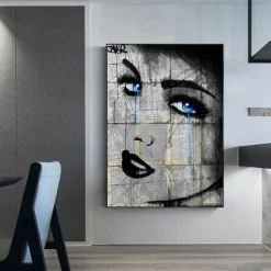 Print Rolled Canvas Prints - People Modern Art Prints
