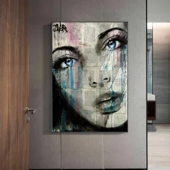 Print Rolled Canvas Prints - People Modern Art Prints