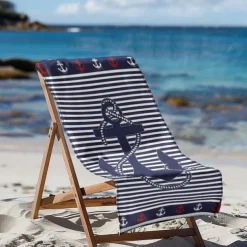 Printed Beach Towel, Lightweight Quick-Dry Sand-Free Beach Blanket, Ideal for Travel, Pool, and Outdoor Use